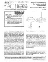 Uses of pheromones for insect control in Colorado