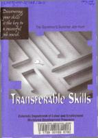 Transferable skills
