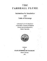 Parshall flume