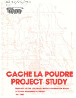Cache la Poudre project study