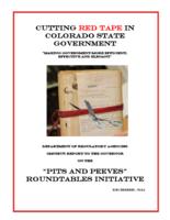 Cutting red tape in Colorado state government