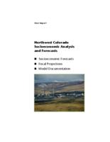 Northwest Colorado socioeconomic analysis and forecasts