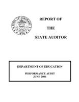 Department of Education performance audit