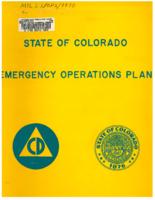 State of Colorado emergency operations plan