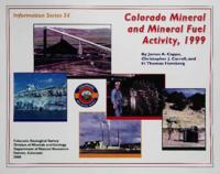 Colorado mineral and mineral fuel activity, 1999