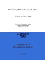 Thermal forcing of stationary circumpolar wave patterns