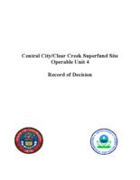 Central City/Clear Creek superfund site operable unit 4