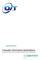 Colorado information marketplace