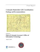 Colorado statewide GIS coordination