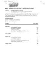 Deep subsidy rental units in Colorado 2002