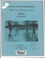 Flood plain information, North Fork Republican River, Wray, Colorado