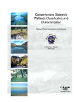 Comprehensive statewide wetlands classification and characterization