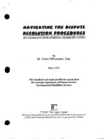 Navigating the dispute resolution procedures in Colorado's developmental disabilities system