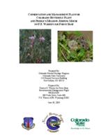 Conservation and management plan for Colorado butterfly plant and Preble's meadow jumping mouse on F.E. Warren Air Force Base