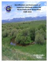 Identification and assessment of important wetlands within the North Platte River Watershed
