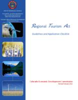 Regional Tourism Act : guidelines and application checklist
