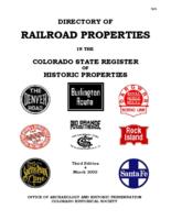 Directory of railroad properties in the Colorado state register of historic properties