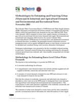 Methodologies for estimating and projecting urban, municipal & industrial, and agricultural demands and environmental and recreational flows