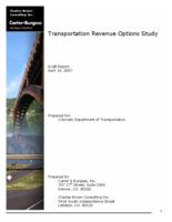 Transportation revenue options study