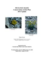 Piceance Basin Conservation Action Plan 2011 update