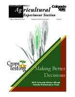 2012 Colorado winter wheat variety performance trials