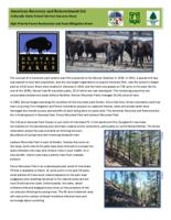 American Recovery and Reinvestment Act, Colorado State Forest Service success story. Denver Mountain Parks