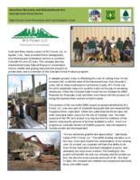 American Recovery and Reinvestment Act, Colorado State Forest Service. M S Forest, LLC