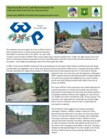 American Recovery and Reinvestment Act, Colorado State Forest Service success story. Town of Winter Park