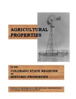 Agricultural properties in the Colorado state register of historic properties