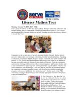 Literacy matters tour