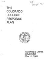 The Colorado drought response plan
