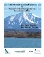 South Central Transportation planning region human services transportation coordination plan