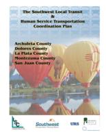 Southwest Transportation Planning Region human service transportation coordination plan