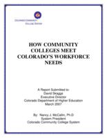How community colleges meet Colorado's workforce needs