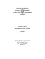 Guidelines for compliance with fish and wildlife requirements of the Colorado Mined Land Reclamation Board for coal mining