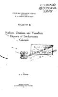 Radium, uranium and vanadium deposits of southwestern Colorado