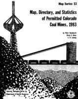 Map of permitted Colorado coal mines, 1983