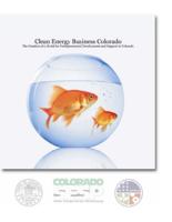 Clean energy business Colorado : the creation of a model for entrepreneurial development and support in Colorado