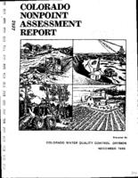 Colorado nonpoint source assessment report. 1989 addendum