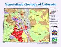 Generalized geology of Colorado