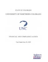 University of Northern Colorado financial and compliance audits, year ended June 30, 2003