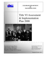 Title VI assessment & implementation plan 2008