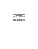 Colorado Student Loan Program dba College Assist, Department of Higher Education, State of Colorado, Denver, Colorado : financial and compliance audits fiscal years ended June 30, 2013%2