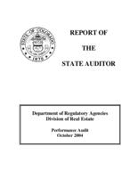2003 executive summary on performance audits of tobacco settlement programs
