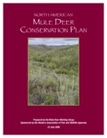 North American mule deer conservation plan