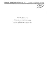 Mesa State College financial and compliance audit for fiscal years ended June 30, 2007 and 2006