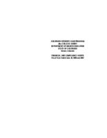 Colorado Student Loan Program dba College Assist, Department of Higher Education, State of Colorado, Denver, Colorado : financial statements June 30, 2008 and 2007