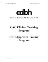 DBH approved trainer program