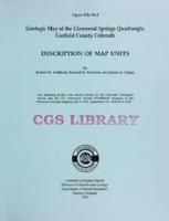 Geologic map of the Glenwood Springs quadrangle, Garfield County, Colorado