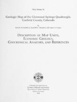 Geologic map of the Glenwood Springs quadrangle, Garfield County, Colorado